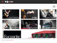 Tablet Screenshot of musicworks.it
