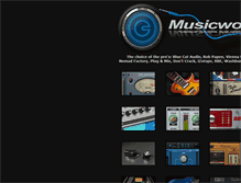 Tablet Screenshot of musicworks.fr