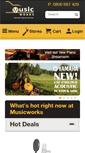 Mobile Screenshot of musicworks.co.nz